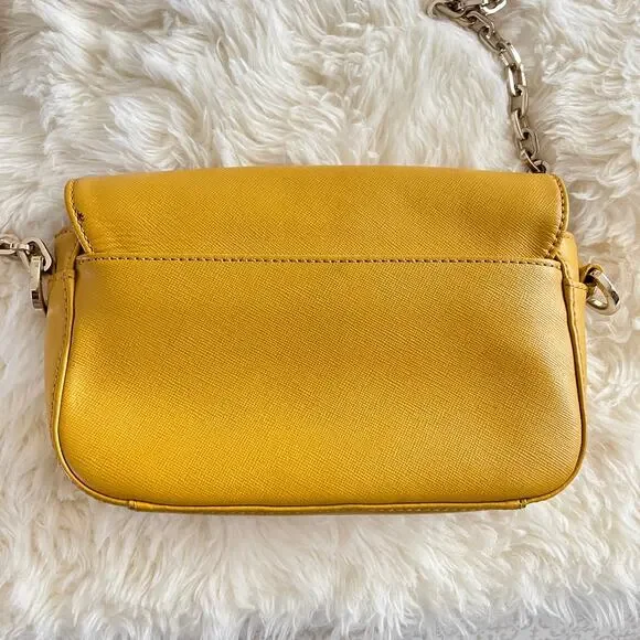 Tory Burch Yellow Mustard color crossbody - Picture 7 of 11
